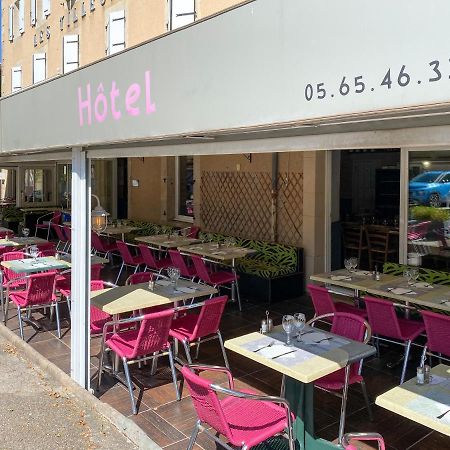 Hotel Les Tilleuls De Pareloup A Salles-Curan Eksteriør billede